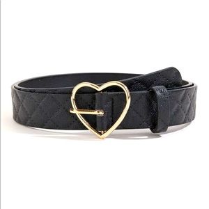 🖤💛Black Golden Heart Belt 🖤💛
